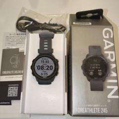 【未使用】Garmin ForeAthlete 245 黒 正規品のサムネイル