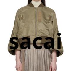 最終価格sacai Nylon Blouson Size 3 beige