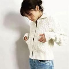 川口春奈着用 マチュアードニットカーディガン