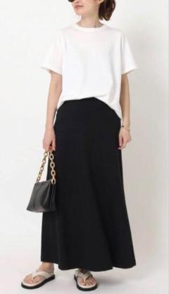 EVERYDAY I LIKE. Jersey Flare スカート ブラック EVERYDAY I LIKE. Jersey Flare スカート ブラック