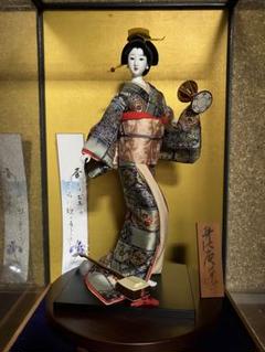 郷土人形 13体セット つまみ人形 嫁入り ヴィンテージ 古い 日本人形 茜光玉・日本人形・浅妻・ケース付・No.170903-02・梱包サイズ