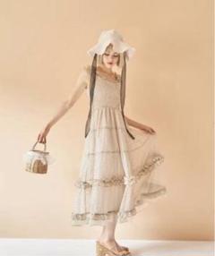限界値下げ　Ballerina tulle mini one-piece Ballerina