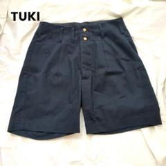 【美品】TUKI STYLE0022ショートパンツ黒サイズ1綿100日本定番人気