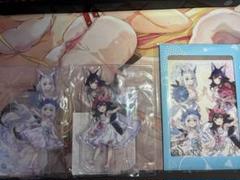 ホロライブ　フブミオ　アクリルフィギュアセット ホロライブ 白上フブキ 大神ミオ フブミオ5周年記念フルセット
