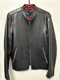 LIDNM ブラックレザージャケット Mサイズ レザー受注生産開始】着ると思わず笑みが溢れる。最高のレザー