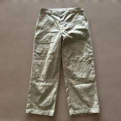 90s old dickies W32 ホワイトダブルニーバギーワークパンツ 90s old dickies W32 ホワイトダブルニーバギーワークパンツ