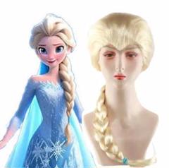 【値下げ⭕️】Dハロ ウィッグ アナと雪の女王 氷の女王エルサ Amazon.co.jp: Eileen アナと雪の女王 エルサ 大人 ウィッグ