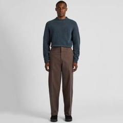 UNIQLO ユニクロ U ワイドフィットストレートパンツ スラックス メンズのサムネイル