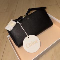 クロエ 長財布 アルファベット ブラック CHLOE CHC21WP941F57