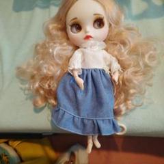 カスタムドール ✨ブライスサイズ✨アイシードール 人気作家様アウトフィット付き ブライス、カスタムドールアウトフィット （ミディアイシー