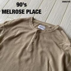 MELROSEPLACEヘンリーネックサーマルシャツUS古着アメカジヴィンテージ