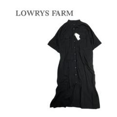 タグ付き！LOWRYS FARMローリーズファーム ＊ ポケットシャツワンピース