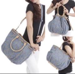 Uetani様 美品　ディーゼル デニム トートバッグ 2way ショルダー DIESEL 2WAY デニムショルダー トートバッグ | Lit vintage