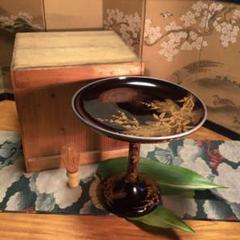 A860 木製輪島塗　呂色漆　錫縁　松竹梅蒔絵　　（合箱付）￼TORU❣️ m34028759950_1.jpg?1723893172