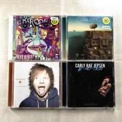 2010年代 洋楽ポップス エド・シーラン マルーン5 など 4枚セット