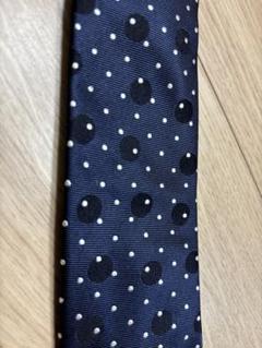 【新品未使用】giraffe ネクタイ ネイビー ストライプ あの頃の青さが、強さ｜トップドットレジメン07 DK.NAVY