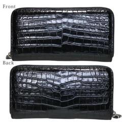 X50 クロコダイル 長財布 財布 メンズ 新品 未使用 ラウンドファスナー