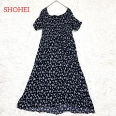 SHOHEI /レトロワンピース 花柄　M〜L
