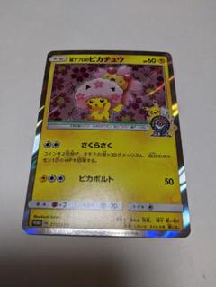 桜アフロのピカチュウ：ポケモンセンタートウキョーDX オープン記念 にほんばれ… 桜アフロのピカチュウ：ポケモンセンタートウキョーDX オープン