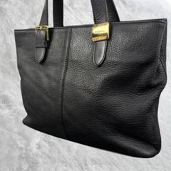 バーバリー　トートバッグ　レザー　ビジネス　肩掛け　A4　ブラック　ノバチェック バーバリー トートバッグ ノバチェック レザー PVC 黒 肩掛け A4可能