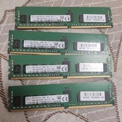 DDR4 8GB x4 32GBセットPC4-2400T メモリ - メルカリ