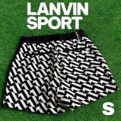 LANVIN - coco 中古 ランバンスポール LANVIN SPORT レディース レッグウォーマー フリー ブラック 黒 中綿入り ランバン オン ブルー LANVIN en Bleu プラットフォームバック