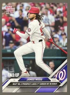 topps james wood ジェームズ ウッド MLB デビューのサムネイル