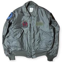 美品★10年 米軍実物 CWU-45/P ノポロイド XL C674 実物 USED 米軍 CWU-45/P フライトジャケット NOVOLOID