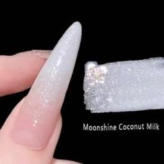 ジェル ネイル 白 ホワイト マグネット ラメ ワンホン 夏 12ml