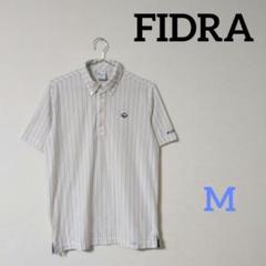 FIDRA　フィドラ　メンズ　ゴルフウェア　半袖　ポロシャツ　白　M