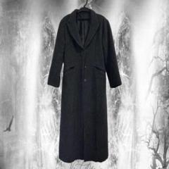 ダブル コート　カシミヤ　sullen はっ水 ステンカラーコート 黒 JOURNAL WORKS スリム【AOKI公式