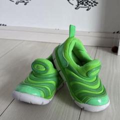 NIKE キッズシューズ　スニーカー　黄緑15㎝
