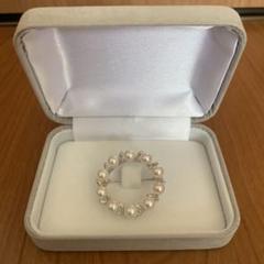 ✨未使用✨田崎真珠　シルバー　ブローチ TASAKI 田崎真珠 SV925 パール ブローチ スズラン 鈴蘭 シルバー