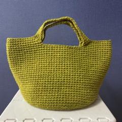 ハンドメイド　麻紐バッグ