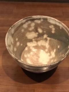 値下げしました　黄瀬戸花形 七寸鉢 美濃焼 加藤廉平作 木箱入 M108 値下げしました黄瀬戸花形 七寸鉢 美濃焼 加藤廉平作 木箱入 M108