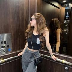 アベイル❤58SPサイズブルー翔子さんコラボSUREVE×Shokoデニムパンツ