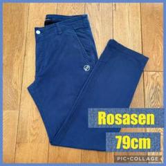 ⭐︎ Rosasen ロサーセン ポロシャツ ネイビー 79cmゴルフ ⭐︎