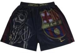 dM22-23 FCバルセロナ　アウェー選手支給用ハーフパンツ【M】希少 NIKE ナイキ バルセロナ ユニフォーム パンツ ショーツ アウェイ