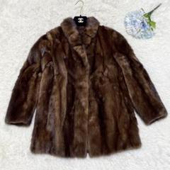 極美品✨】 ファーコート ミンク リアルファー 毛皮 ロング丈