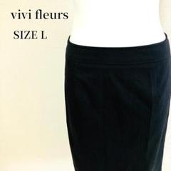 vivi fleurs ブラック タイトスカートサイズ L