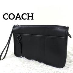 COACH コーチ ショルダーバッグ レザー ブラック クロスボディ