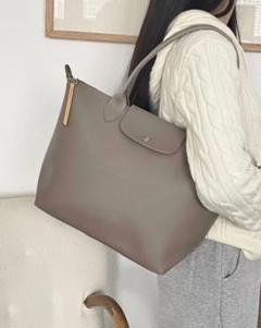 LONGCHAMPロンシャンル プリアージュシティCity 肩掛け L ベージュ