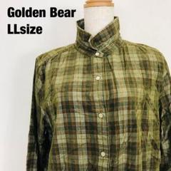Golden Bear ゴールデンベア　長袖　シャツ　チェック柄　F5
