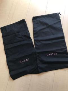 保存袋 GUCCI ブラックピンクロゴのサムネイル