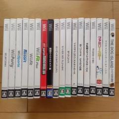 Wiiソフト18本まとめ売り【説明書注意あり】