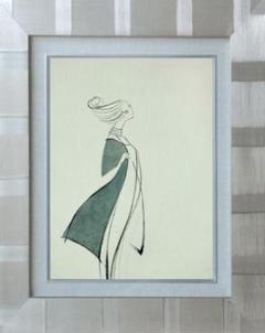 メルカリ 絵画　絵　額付き ( 黒 ) 油絵　F4-052413　愛しい女たち メルカリ 絵画 絵 額付き ( 白 ) 油絵 F6-082711 愛しい女たち