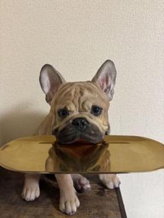 定価4万円 KARE カレ フレンチブルドッグ デコフィギア 40cm