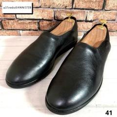 美品■アルフレッドバニスター■ドレスシューズ✨スリッポン バブーシュ シャーク