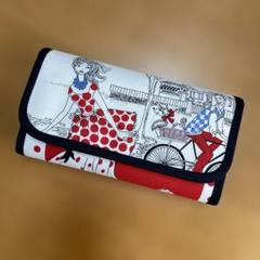 長財布 やりくり財布 ハンドメイド レア廃盤生地