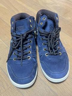 vans シューズ ブラウン 紺 靴 ハイカットスニーカー